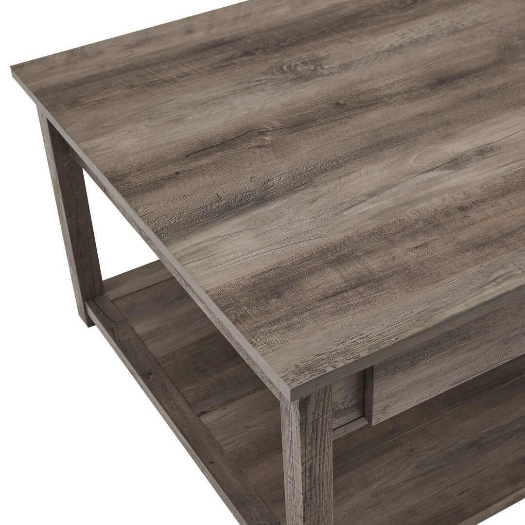 Coffee Table Grey Wash Carbin