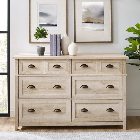 Drawer Chest White Oak Arashel