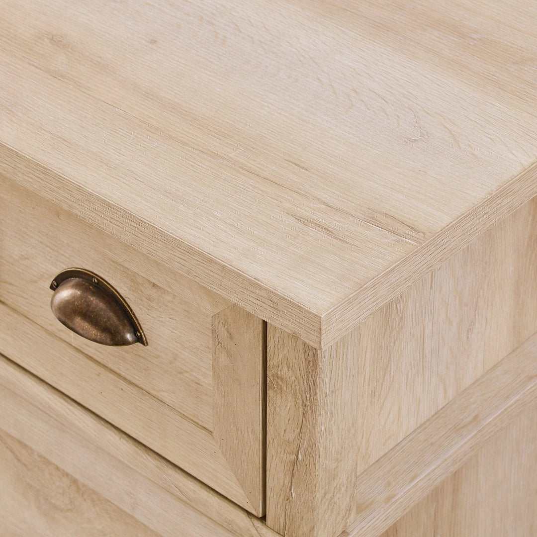 Drawer Chest White Oak Arashel