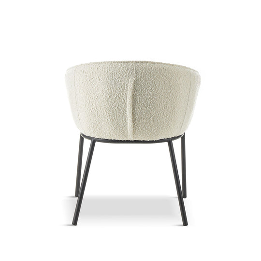 Dining Chair White Duke Boucle