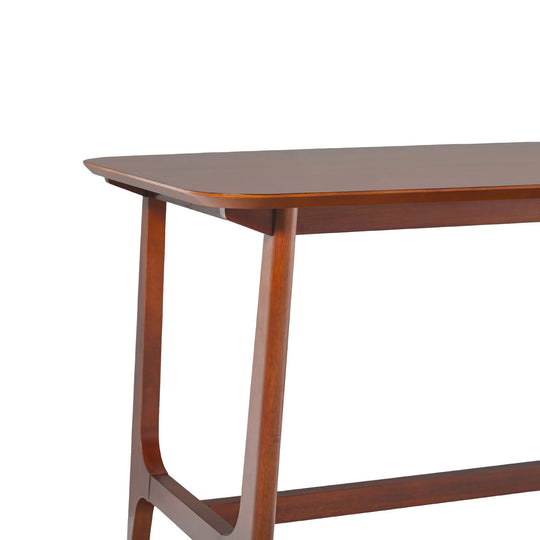 Dining Table with Trestle Base  Walnut Lenworth