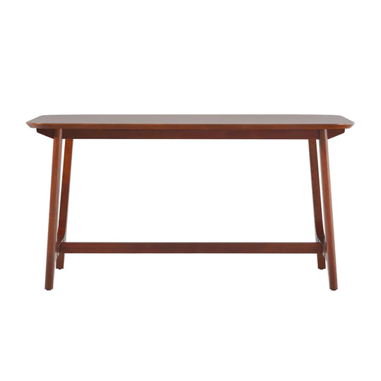 Dining Table with Trestle Base  Walnut Lenworth