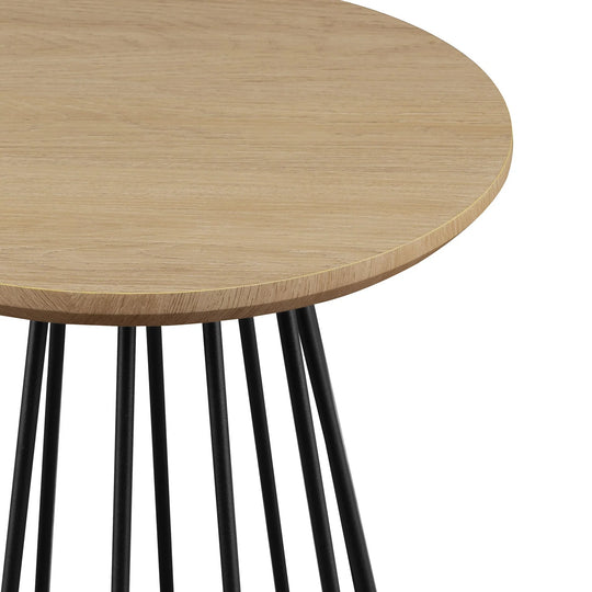 Modern Side Table Coastal Oak Jenika