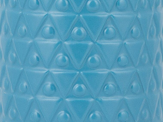 Stoneware Decorative Vase 39 Cm Blue Arsin