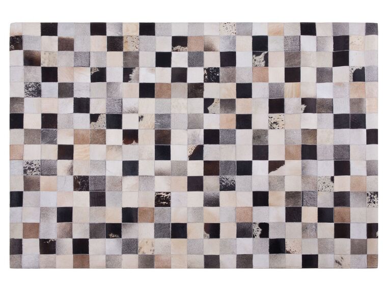 Cowhide Area Rug 160 x 230 cm Brown Rize