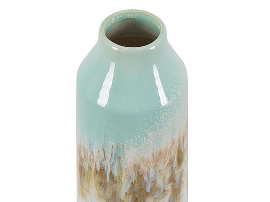 Stoneware Flower Vase 30 Cm Multicolour Byblos