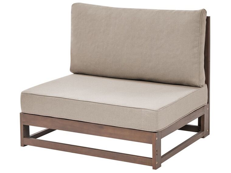 5 Seater Certified Acacia Wood Garden Sofa Set Dark Timor II