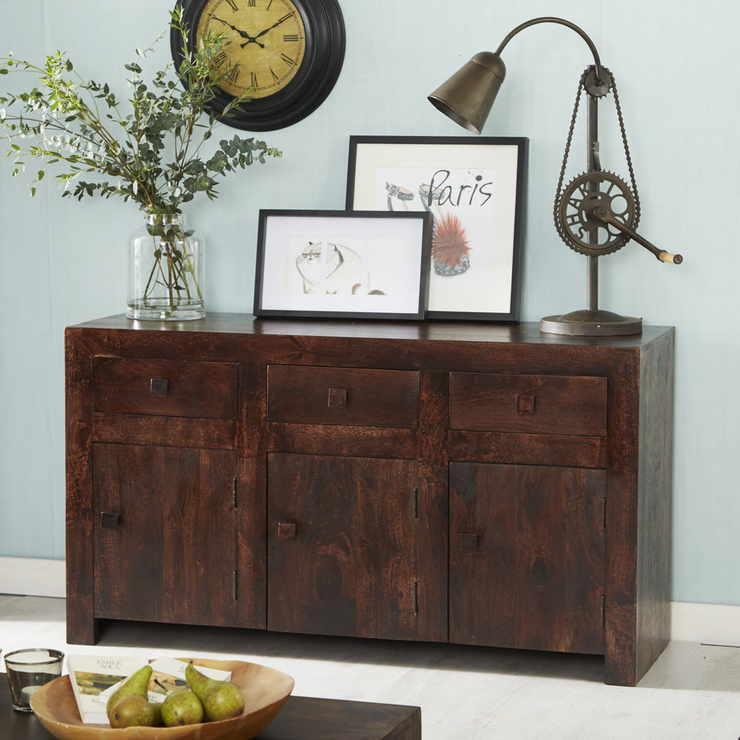 Dark Mango Large Sideboard Toko