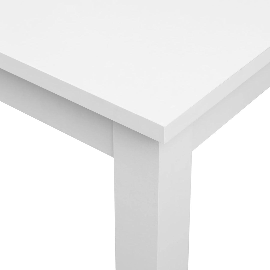 Wood Console Table White Hagberg