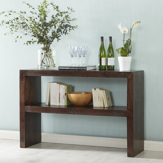 Dark Mango Console Table Toko